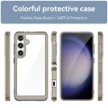 For Samsung Galaxy S24 5G Colorful Series Acrylic + TPU Phone Case(Transparent Grey)