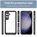For Samsung Galaxy S24+ 5G Colorful Series Acrylic + TPU Phone Case(Black)