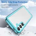 For Samsung Galaxy S24+ 5G Colorful Series Acrylic + TPU Phone Case(Transparent Blue)