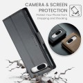 For Google Pixel 8a CaseMe 023 Butterfly Buckle Litchi Texture RFID Anti-theft Leather Phone Case(Bl