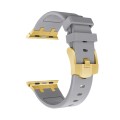 AP Silicone Watch Band For Apple Watch Ultra 49mm(Gold Grey)