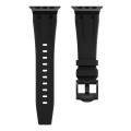 AP Silicone Watch Band For Apple Watch SE 2022 44mm(Black Black)