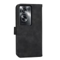 For OPPO A2 Dierfeng Dream Line TPU + PU Leather Phone Case(Black)