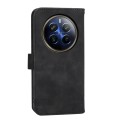 For Realme 12 Pro+ Dierfeng Dream Line TPU + PU Leather Phone Case(Black)