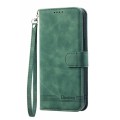 For Realme 12 5G Dierfeng Dream Line TPU + PU Leather Phone Case(Green)