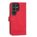 For Samsung Galaxy S24 Ultra 5G Dierfeng Dream Line TPU + PU Leather Phone Case(Red)