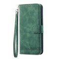 For Samsung Galaxy Xcover 7 Dierfeng Dream Line TPU + PU Leather Phone Case(Green)