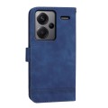 For Xiaomi Redmi Note 13 Pro+ Dierfeng Dream Line TPU + PU Leather Phone Case(Blue)