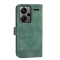 For Xiaomi Redmi Note 13 Pro+ Dierfeng Dream Line TPU + PU Leather Phone Case(Green)