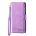 For Xiaomi Redmi Note 13 Pro+ Dierfeng Dream Line TPU + PU Leather Phone Case(Purple)