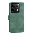 For Xiaomi Redmi Note 13 Pro 5G Dierfeng Dream Line TPU + PU Leather Phone Case(Green)
