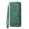 For Xiaomi Redmi Note 13 Pro 4G Dierfeng Dream Line TPU + PU Leather Phone Case(Green)