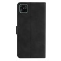 For Xiaomi Redmi 10C Seven Butterflies Embossed Leather Phone Case(Black)