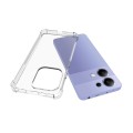 For Xiaomi Redmi Note 13 4G Shockproof Non-slip Thickening TPU Phone Case(Transparent)