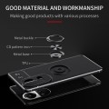 For OPPO Reno10 / 10 Pro Global Metal Ring Holder TPU Phone Case(Black+Red)