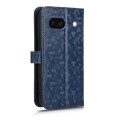 For Google Pixel 8a Honeycomb Dot Texture Leather Phone Case(Blue)