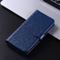 For Google Pixel 9 Pro Honeycomb Dot Texture Leather Phone Case(Blue)