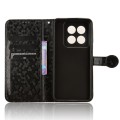 For Xiaomi 14 Pro Honeycomb Dot Texture Leather Phone Case(Black)