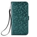 For Xiaomi Redmi K70 5G / K70 Pro 5G Honeycomb Dot Texture Leather Phone Case(Green)