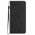 For Xiaomi Redmi Note 13 Pro Ethnic Embossed Adsorption Leather Phone Case(Black)