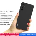 For Samsung Galaxy A15 4G IMAK UC-3 Series Shockproof Frosted TPU Phone Case(Black)