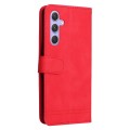For Samsung Galaxy M54 5G Skin Feel Life Tree Metal Button Leather Phone Case(Red)