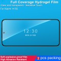 For Xiaomi 14 5G 2pcs imak Curved Full Screen Hydrogel Film Protector