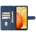 For vivo Y36 5G Leather Phone Case(Blue)