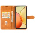For vivo Y36 Russia Leather Phone Case(Brown)
