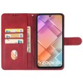 For vivo Y200e India/Y100 5G IDN/V30 Lite 5G India Leather Phone Case(Red)