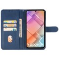 For vivo Y200e India/Y100 5G IDN/V30 Lite 5G India Leather Phone Case(Blue)