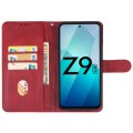 For vivo iQOO Z9 Turbo Leather Phone Case(Red)