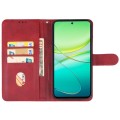 For vivo T3 Leather Phone Case(Red)