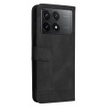 For Xiaomi Redmi K70 / K70 Pro Skin Feel Life Tree Metal Button Leather Phone Case(Black)