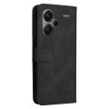 For Xiaomi Redmi Note13 Pro+ 5G Global Skin Feel Life Tree Metal Button Leather Phone Case(Black)