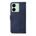 For Xiaomi Redmi 13C 4G Classic Calf Texture Flip Leather Phone Case(Blue)