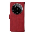 For Xiaomi 14 Ultra Classic Calf Texture Flip Leather Phone Case(Red)