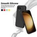 For Realme C67 5G Pure Color Liquid Silicone Shockproof Phone Case(Black)