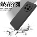 For Realme Narzo 70 Pro Pure Color Liquid Silicone Shockproof Phone Case(Black)
