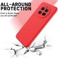 For Realme Narzo 70 Pro Pure Color Liquid Silicone Shockproof Phone Case(Red)