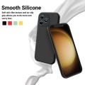 For Realme Note 50 Pure Color Liquid Silicone Shockproof Phone Case(Black)