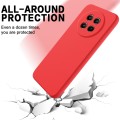 For Realme12 / 12x Global Pure Color Liquid Silicone Shockproof Phone Case(Red)