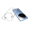 For Xiaomi 14 Ultra Waterproof Texture TPU Phone Case(Transparent)