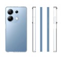 For Xiaomi Redmi Note 13 Pro 4G Waterproof Texture TPU Phone Case(Transparent)