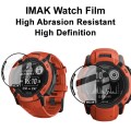 For Garmin Instinct 2X IMAK Plexiglass HD Watch Protective Film