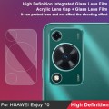 For Huawei Enjoy 70 imak Integrated Rear Camera Lens Tempered Glass Film