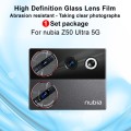For ZTE nubia Z50 Ultra 5G IMAK Rear Camera Glass Lens Film, 1 Set Package