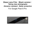 For Google Pixel 8 Pro IMAK Rear Camera Lens Glass Film Black Version