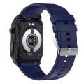 E530 1.91 inch IP68 Waterproof Silicone Band Smart Watch Supports ECG / Non-invasive Blood Sugar(Blu