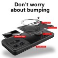 For Motorola Edge 50 Pro Global CD Texture Sliding Camshield Magnetic Holder Phone Case(Red)